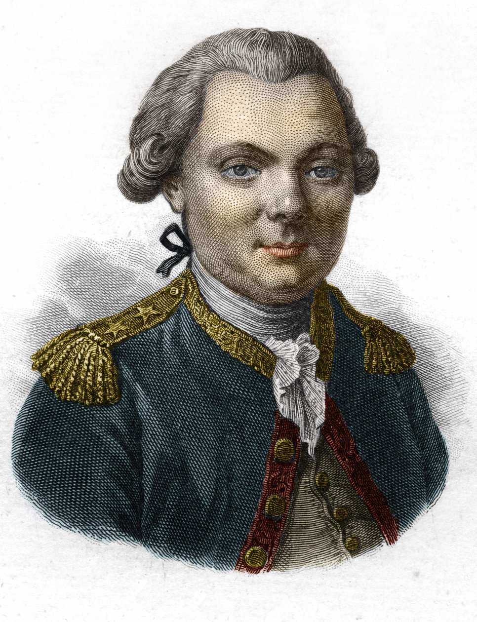 Jean-Francois Galaup, La Perouse gróf portréja (Jean Francois Laperouse alkotó: Unknown artist
