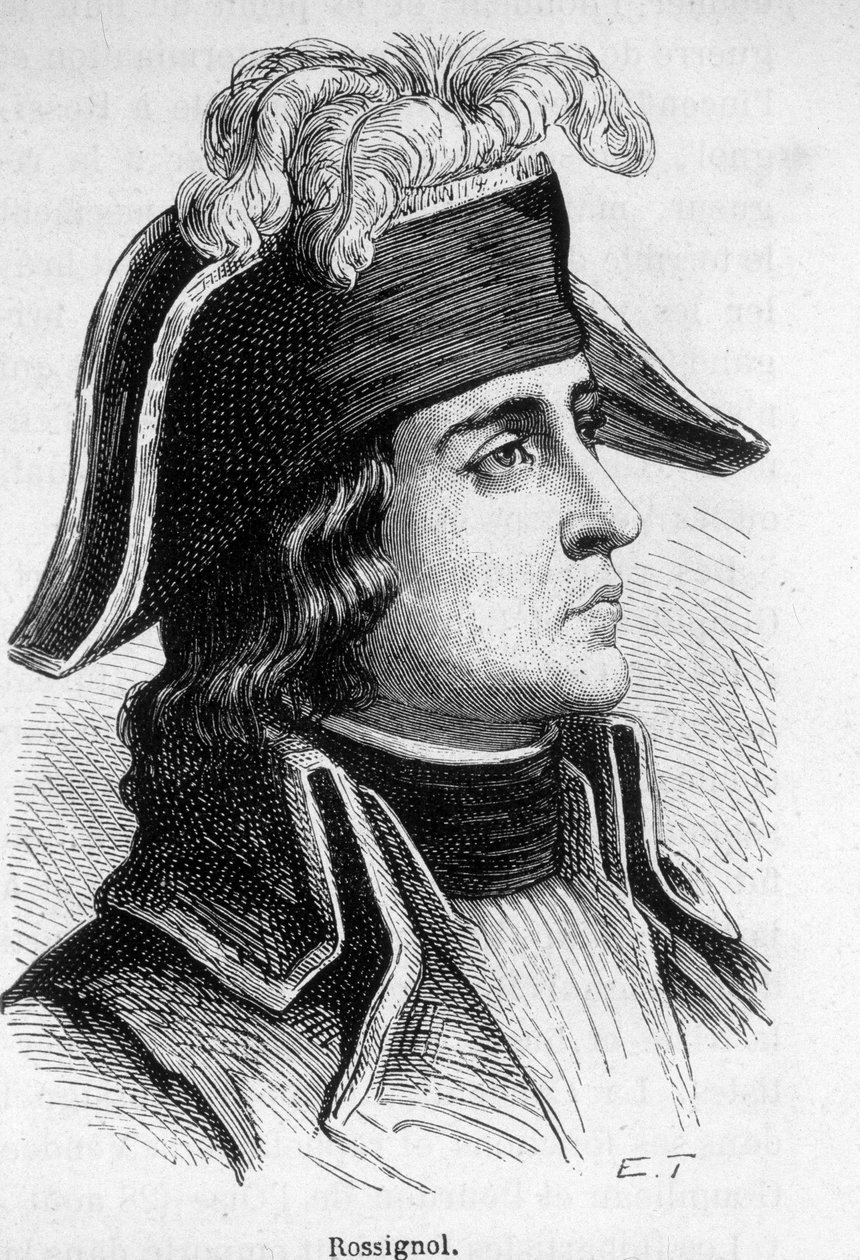 Jean Antoine Rossignol, francais tábornok (1759-1868) portréja. alkotó: Unknown artist