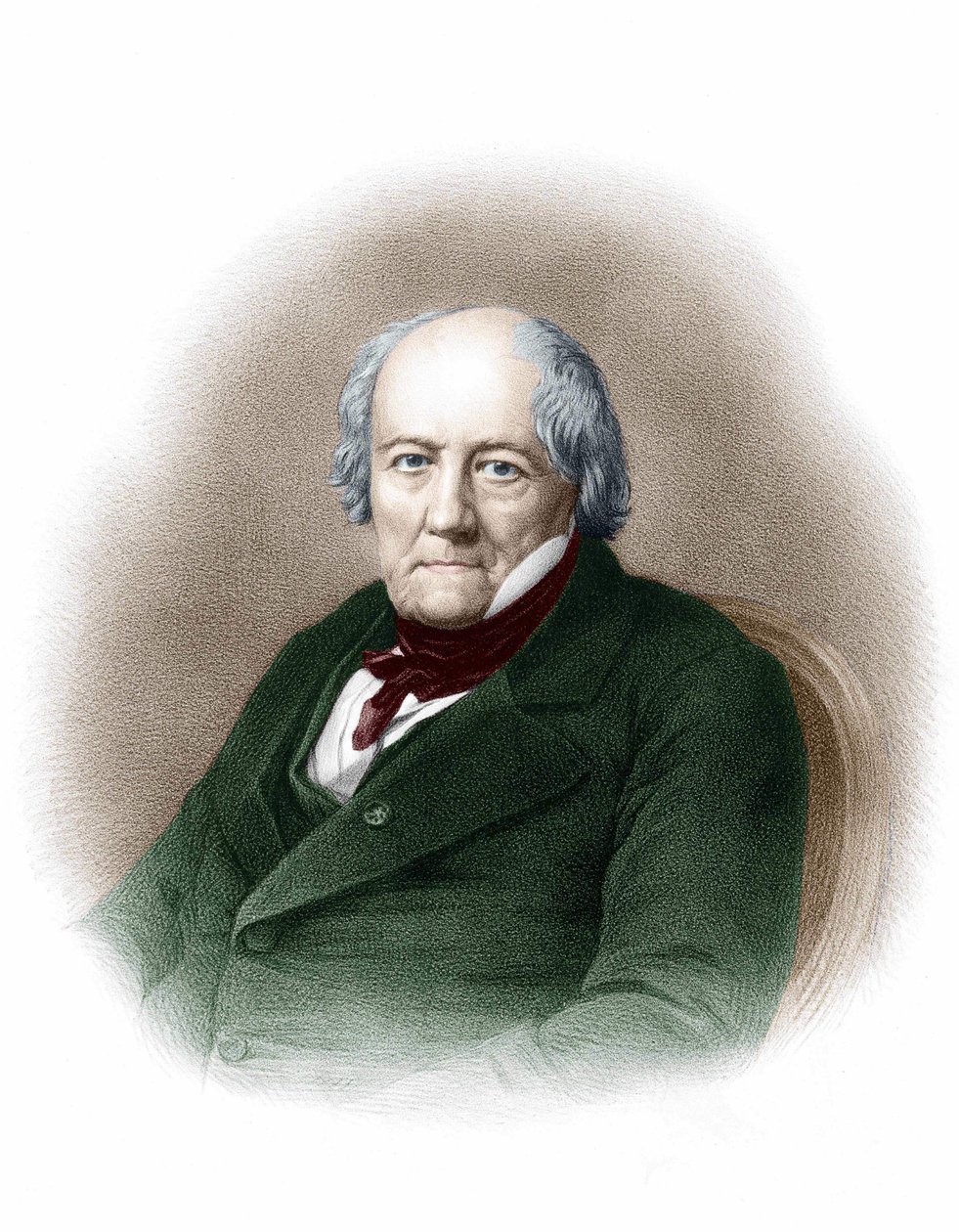 Jean Baptiste Biot (1744-1862) francia kémikus portréja. alkotó: Unknown artist