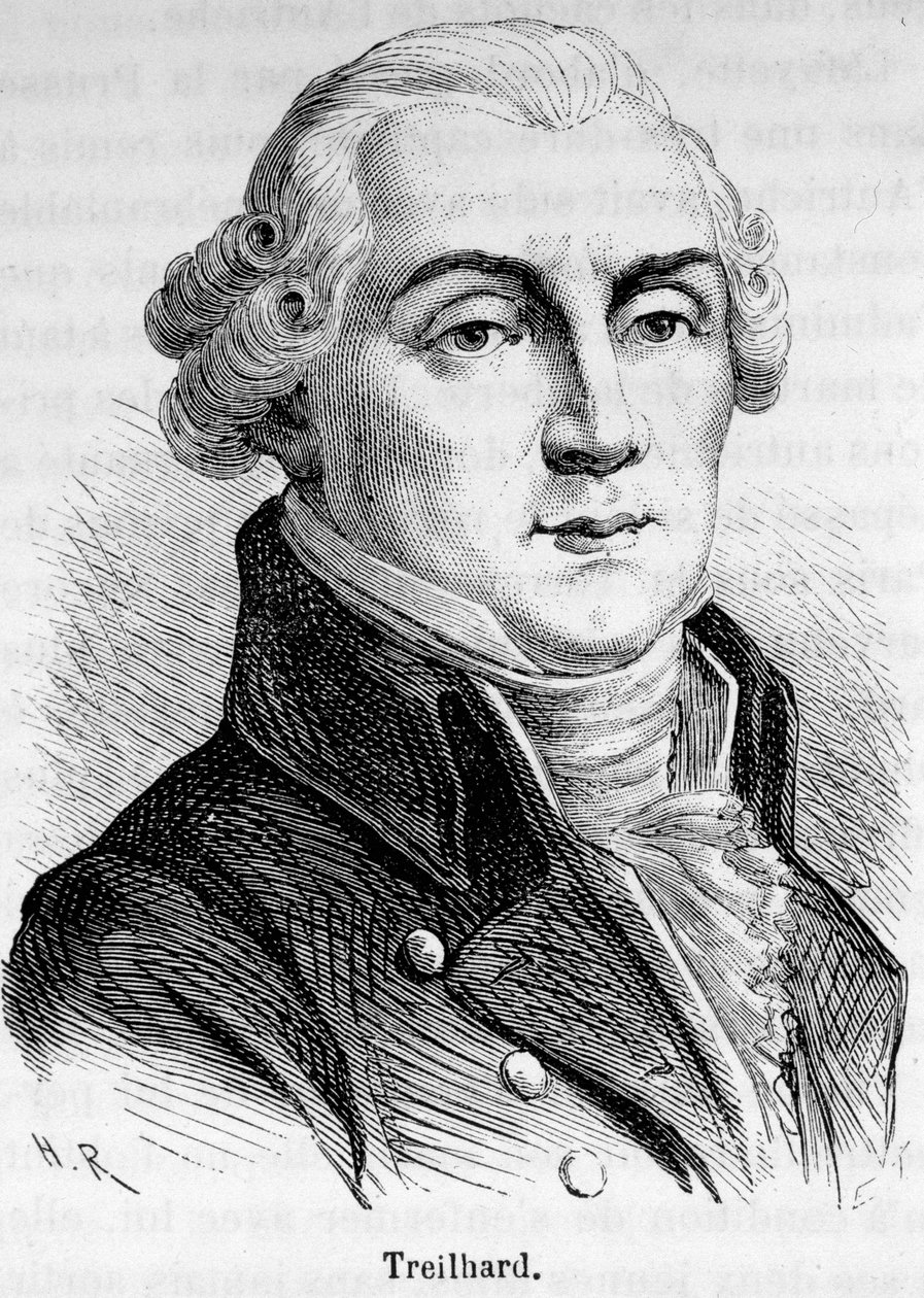 Jean Baptiste Treilhard (1742-1810) francia politikus portréja. alkotó: Unknown artist