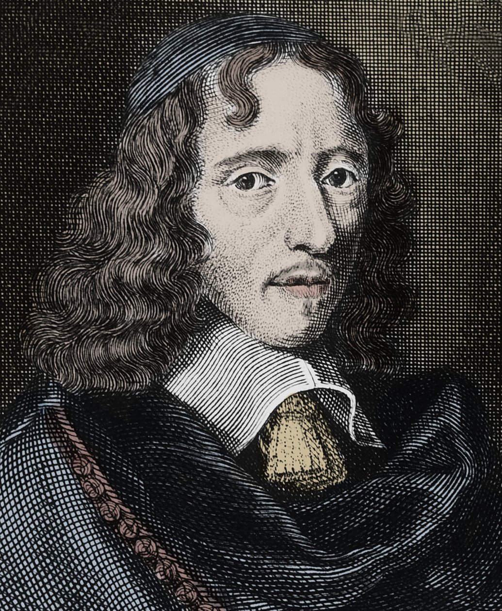 Jean Chapelin (1595-1674) francia költő portréja - Metszet - Jean Chapelin (1595-1674) francia költő és irodalomkritikus - Metszet alkotó: Unknown artist