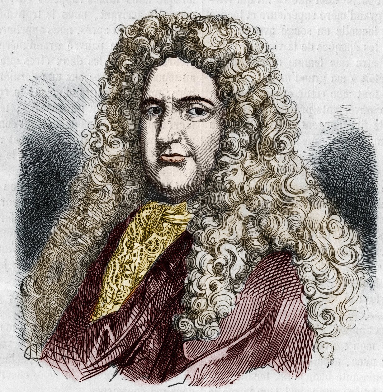 Jean Chardin francia utazó (1643-1713) portréja. alkotó: Unknown artist