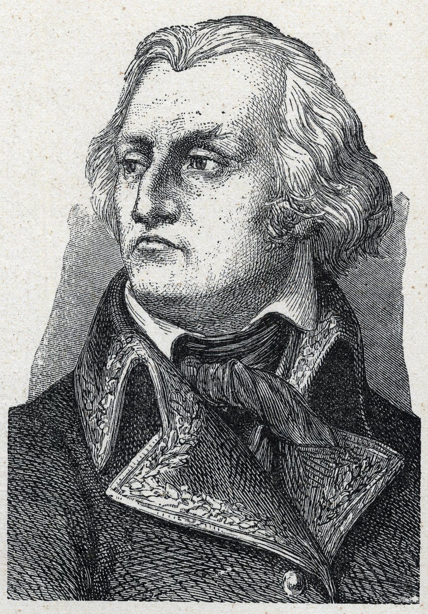 Jean Francois (Jean-Francois) Berruyer (1737-1804) portréja, a francia forradalom francia tábornoka. alkotó: Unknown artist