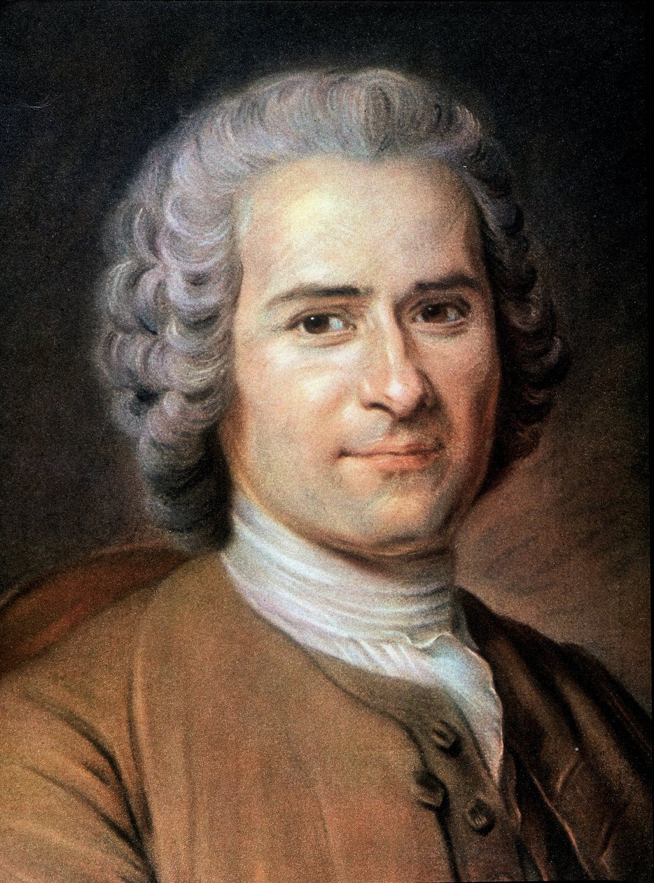 Jean Jacques Rousseau portréja alkotó: Unknown artist