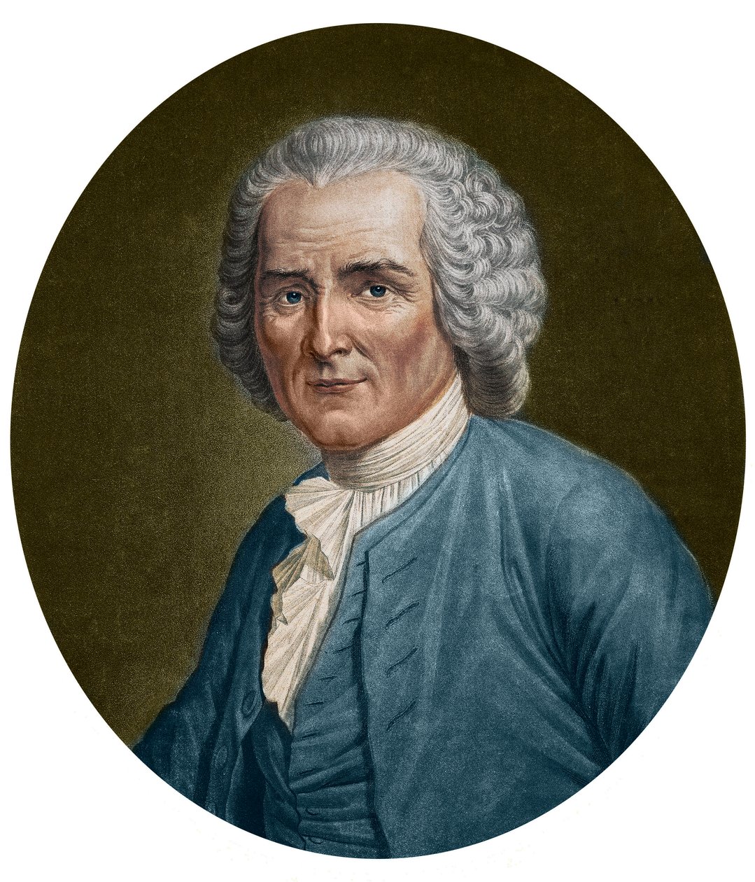 Jean Jacques Rousseau portréja alkotó: Unknown artist
