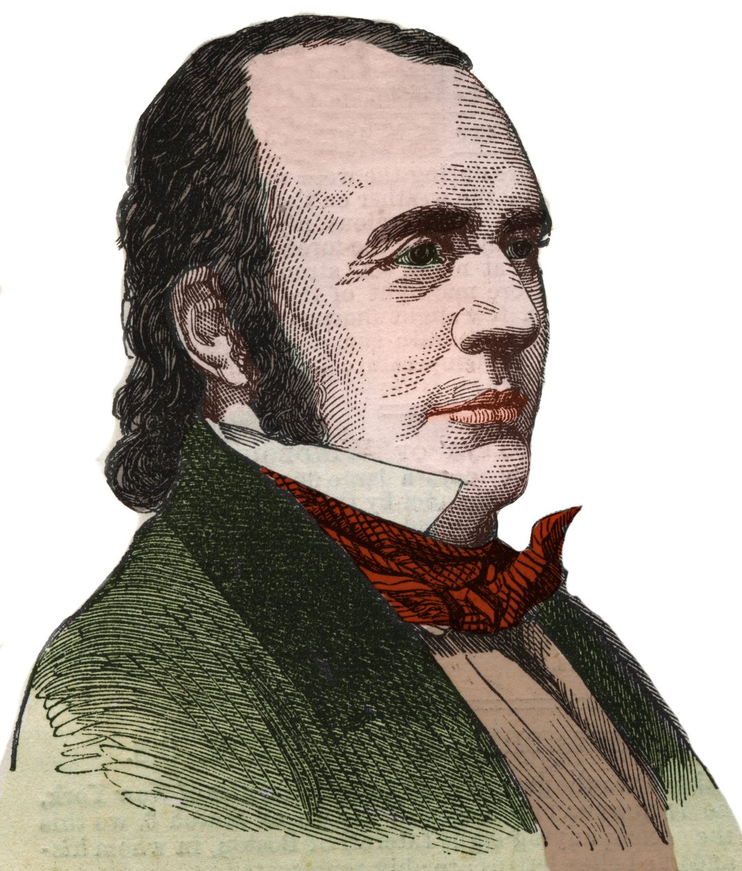 Jean Louis Rodolphe Agassiz (1807-1873) amerikai természettudós portréja. alkotó: Unknown artist