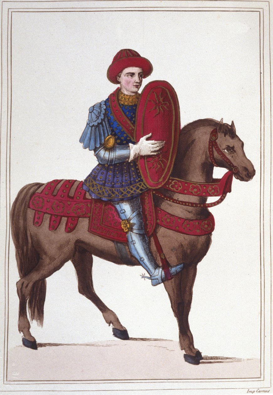 Jean Poton, Xaintrailles urának vagy a francia Saintrailles Maréchalnak (kb. 1400-1461) portréja Jeanne d