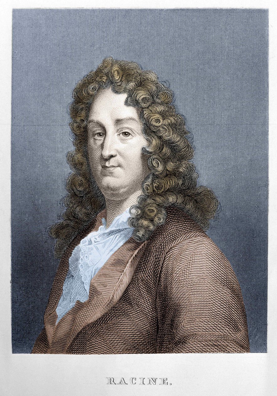 Jean Racine (1639-1699) francia drámaíró portréja. alkotó: Unknown artist