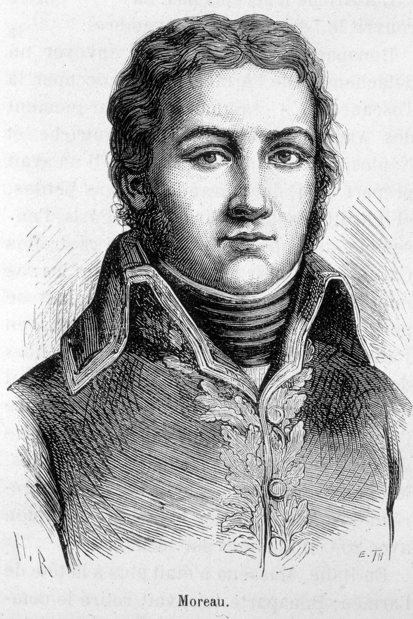 Jean Victor (Jean-Victor) Moreau (1763-1813), francais tábornok portréja. alkotó: Unknown artist
