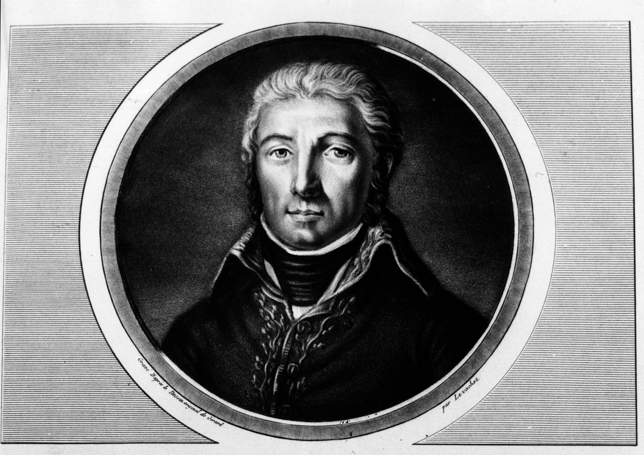 Jean Victor (Jean-Victor) Moreau (1763-1813), az Armee du Rhine tábornok portréja. Metszet a „” A francia forradalom történelmi festményeinek teljes gyűjteménye, három kötetben.””” 1804. alkotó: Unknown artist