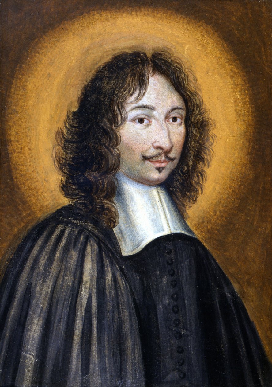 Jean de Rotrou (1609 - 1650) portréja. 17. századi névtelen pasztell. Magángyűjtemény. alkotó: Unknown artist
