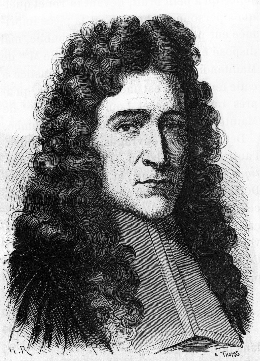 Jen Domat portréja. francia jogi tanácsadó. (1625-1696) alkotó: Unknown artist