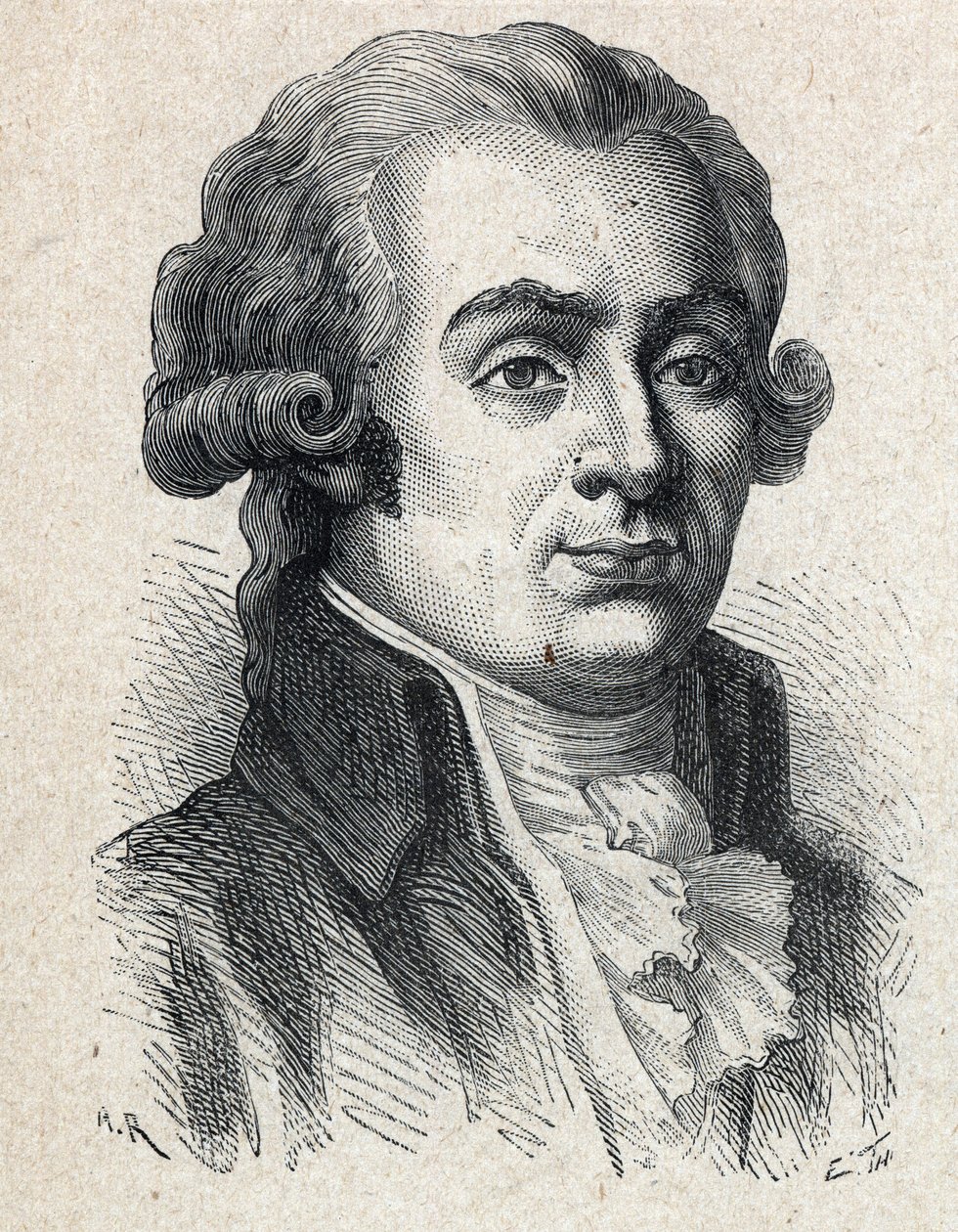 Jerome Petion de Villeneuve (1756-1794) francia politikus portréja. alkotó: Unknown artist