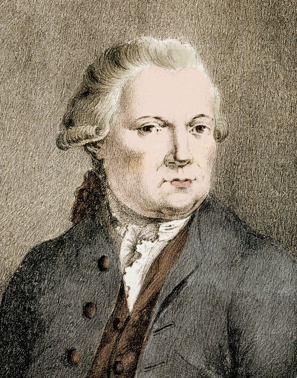Jiri Antonin Benda (Georg Anton Benda) portréja (1722 - 1795) - Jiri Antonin Benda (Georg Benda) portréja alkotó: Unknown artist