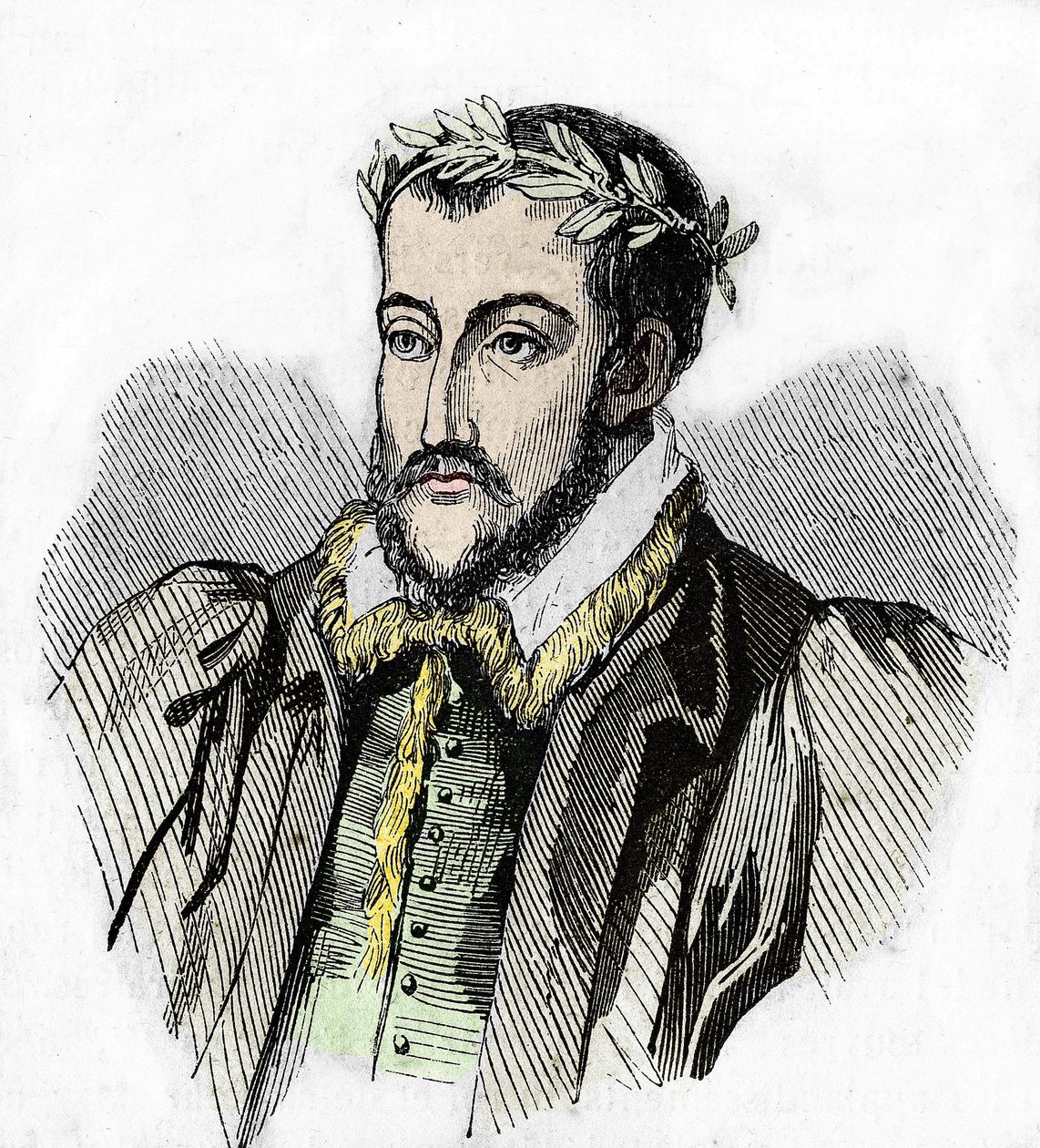 Joachim du Bellay portréja. francia költő (Château du Liré, Maine-et-Loire alkotó: Unknown artist