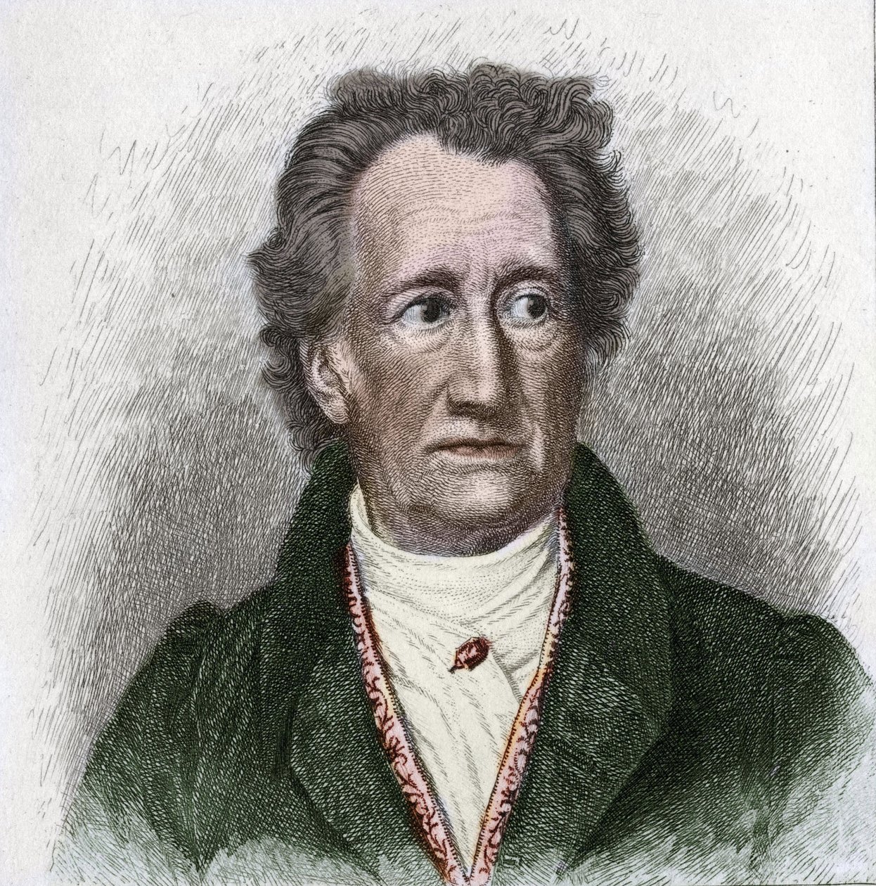 Johann Wolfgang Goethe (1749 - 1832) német író portréja alkotó: Unknown artist