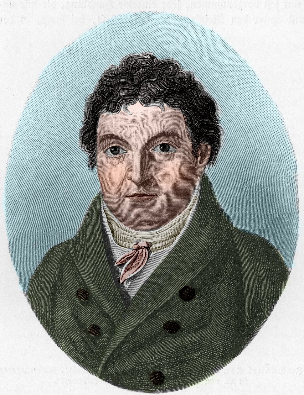 Johann Gottlieb Fichte (1762-1814) német filozófus portréja alkotó: Unknown artist