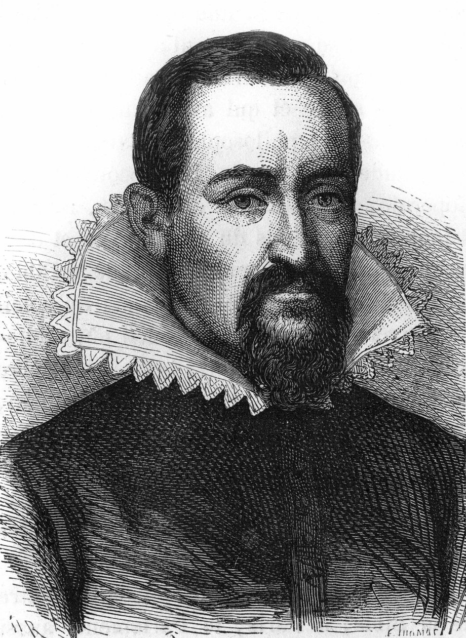 Johannes Kepler (Keppler), csillagász (1571-1630) portréja alkotó: Unknown artist