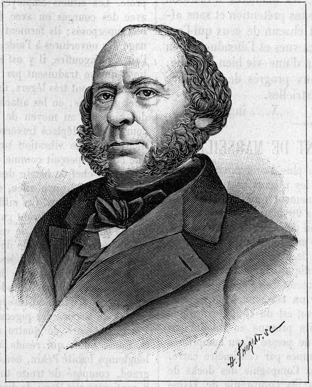 John Ericsson (1803-1889), svéd származású amerikai mérnök és feltaláló portréja. Metszet a „természetbe”: 1889. április 27-i áttekintés a tudományokról és alkalmazásukról a művészetben és az iparban. alkotó: Unknown artist
