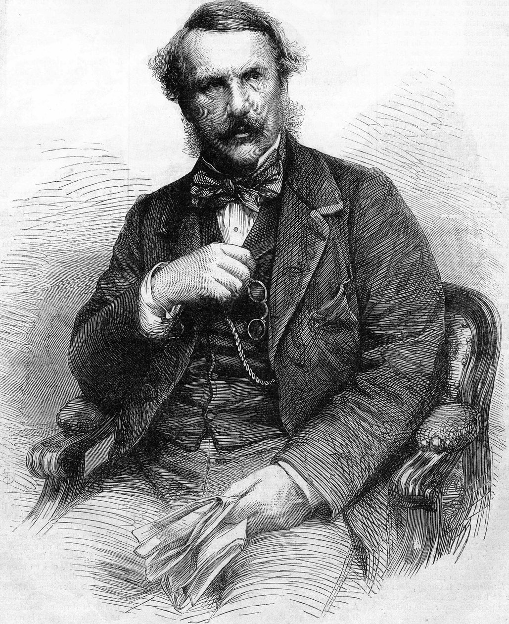 John Laird Mair Lawrence portréja. brit adminisztrátor (1811-1879). angol India kormányzója; Metszet 1864. alkotó: Unknown artist