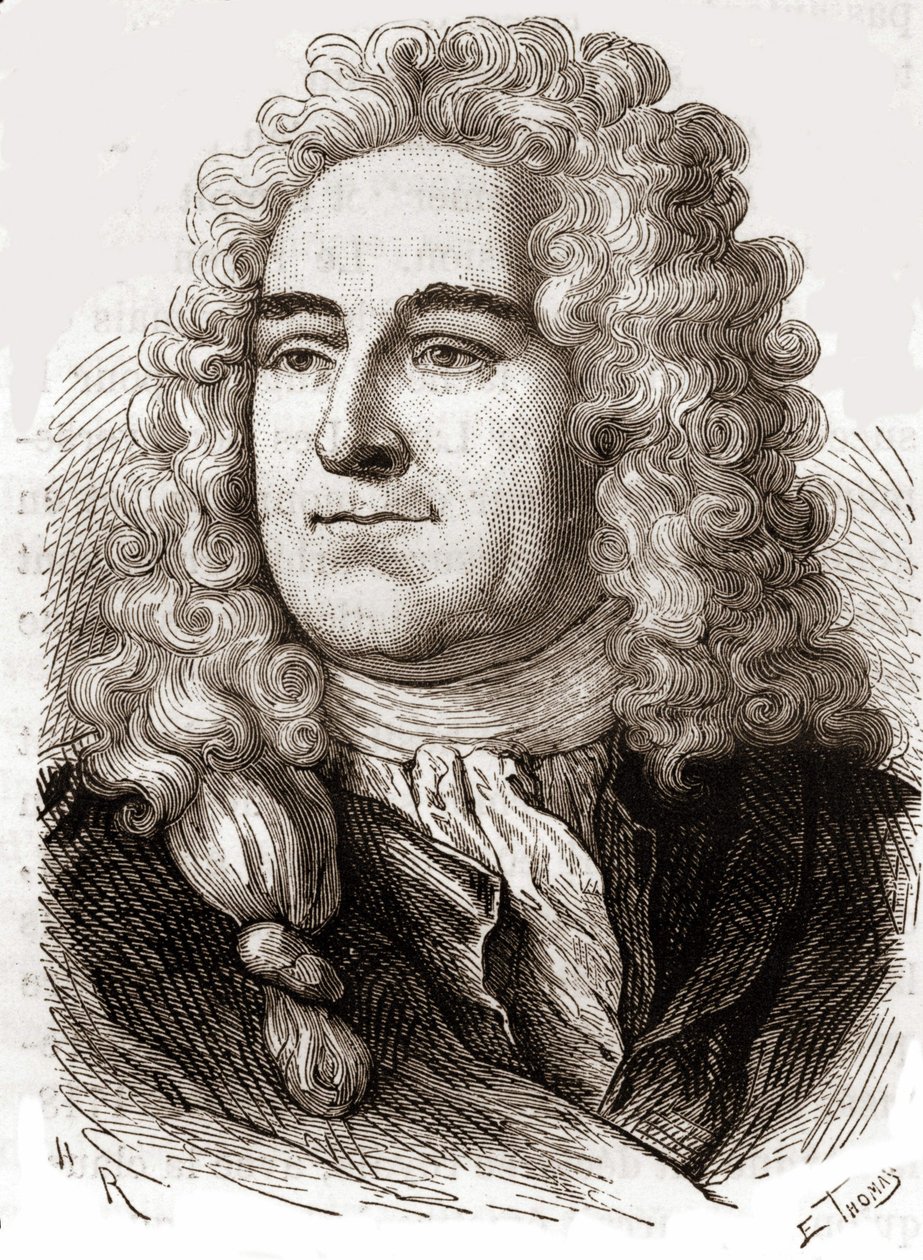 John Law (1671–1729), skót pénzügyi cég portréja, aki 1720-ban csődöt okozott (A Quincampoix Street eseménye) alkotó: Unknown artist