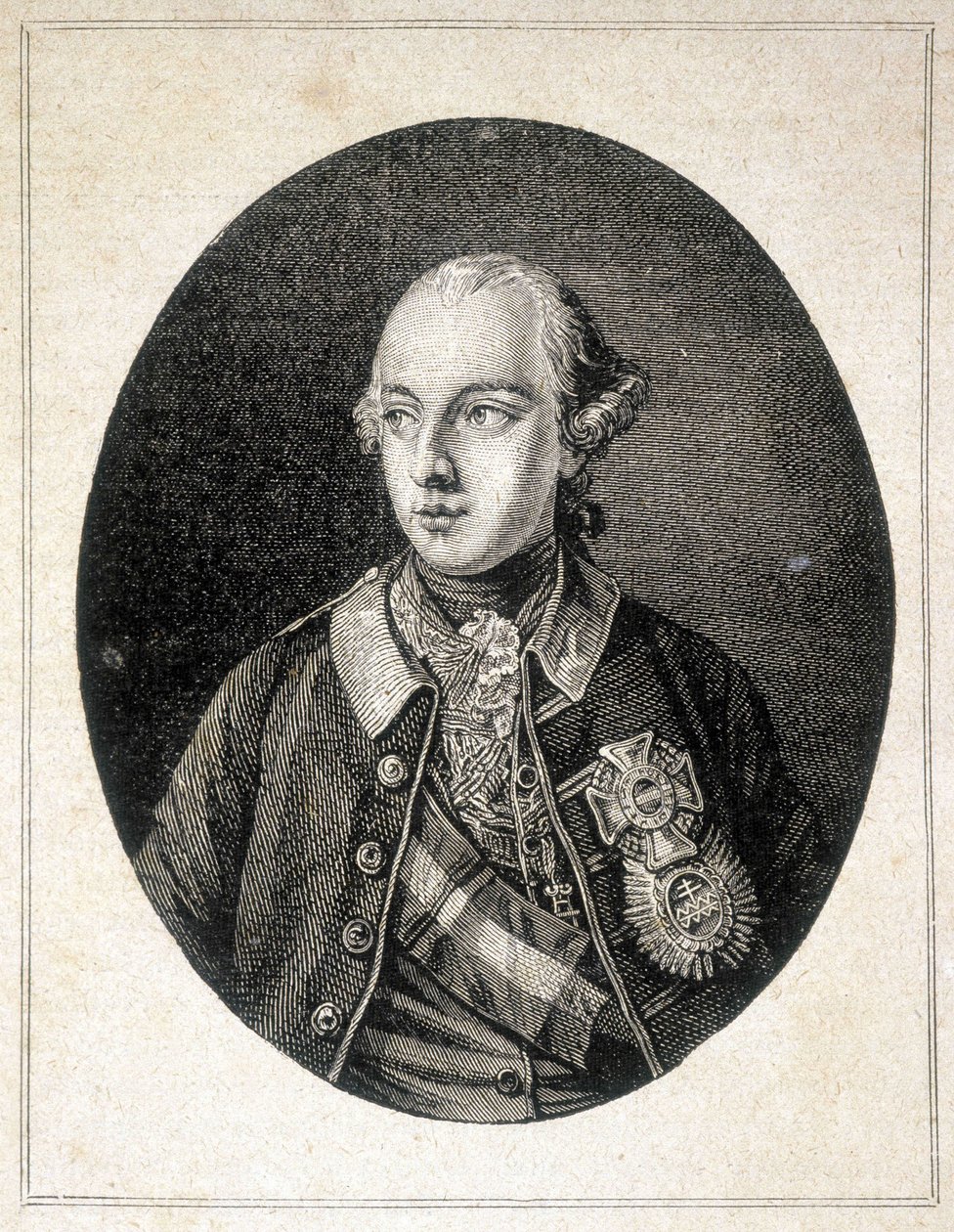 II. József, Németország császárának (1741-1790) portréja – a „” The Contemporains” című filmben, n.d. század vége. alkotó: Unknown artist