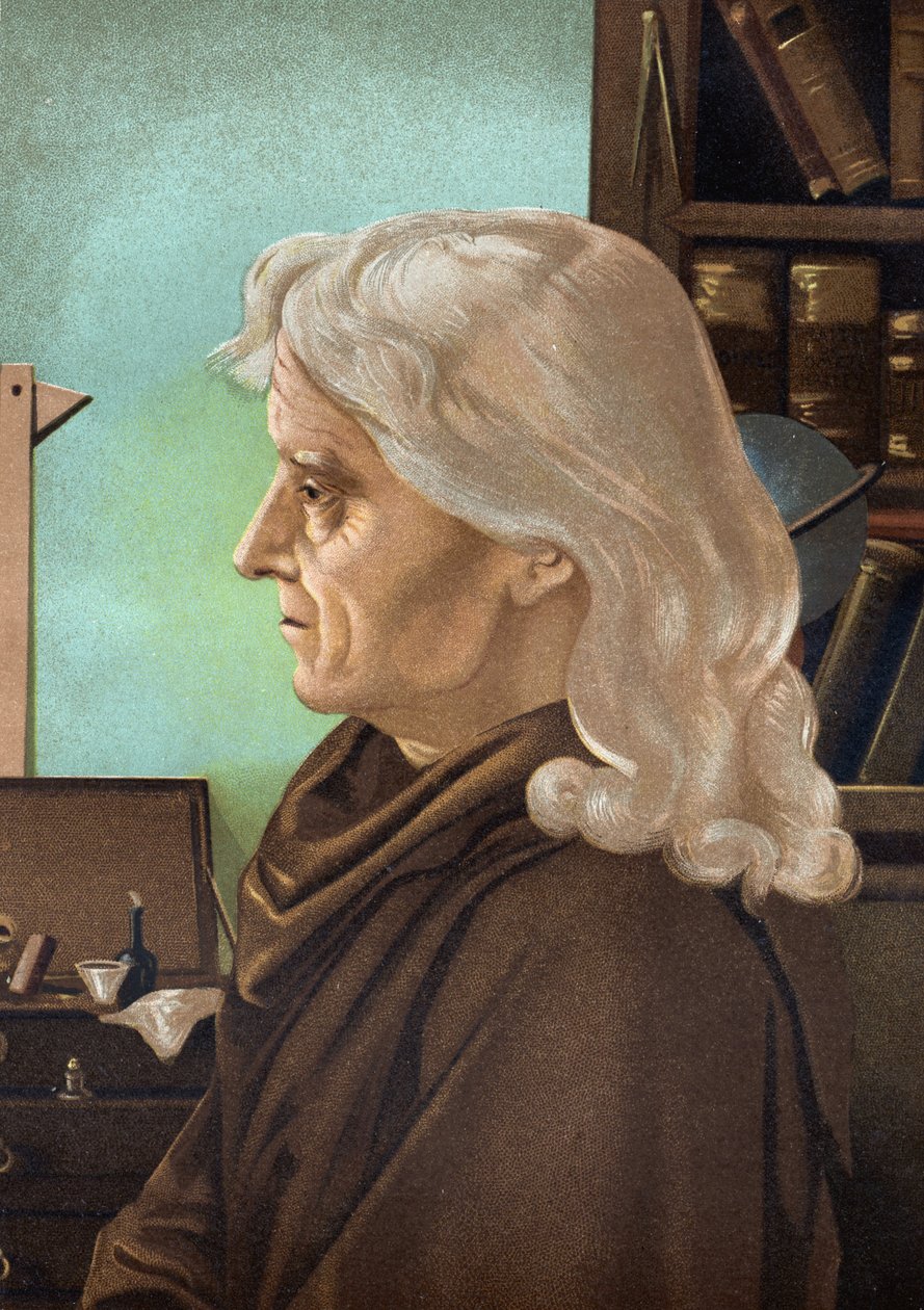 Joseph Jérôme Lefrançois de Lalande francia csillagász (1732-1807) portréja. Louis Figuier „La Ciencia y sus Hombres” című művéből. Barcelona 1881 alkotó: Unknown artist