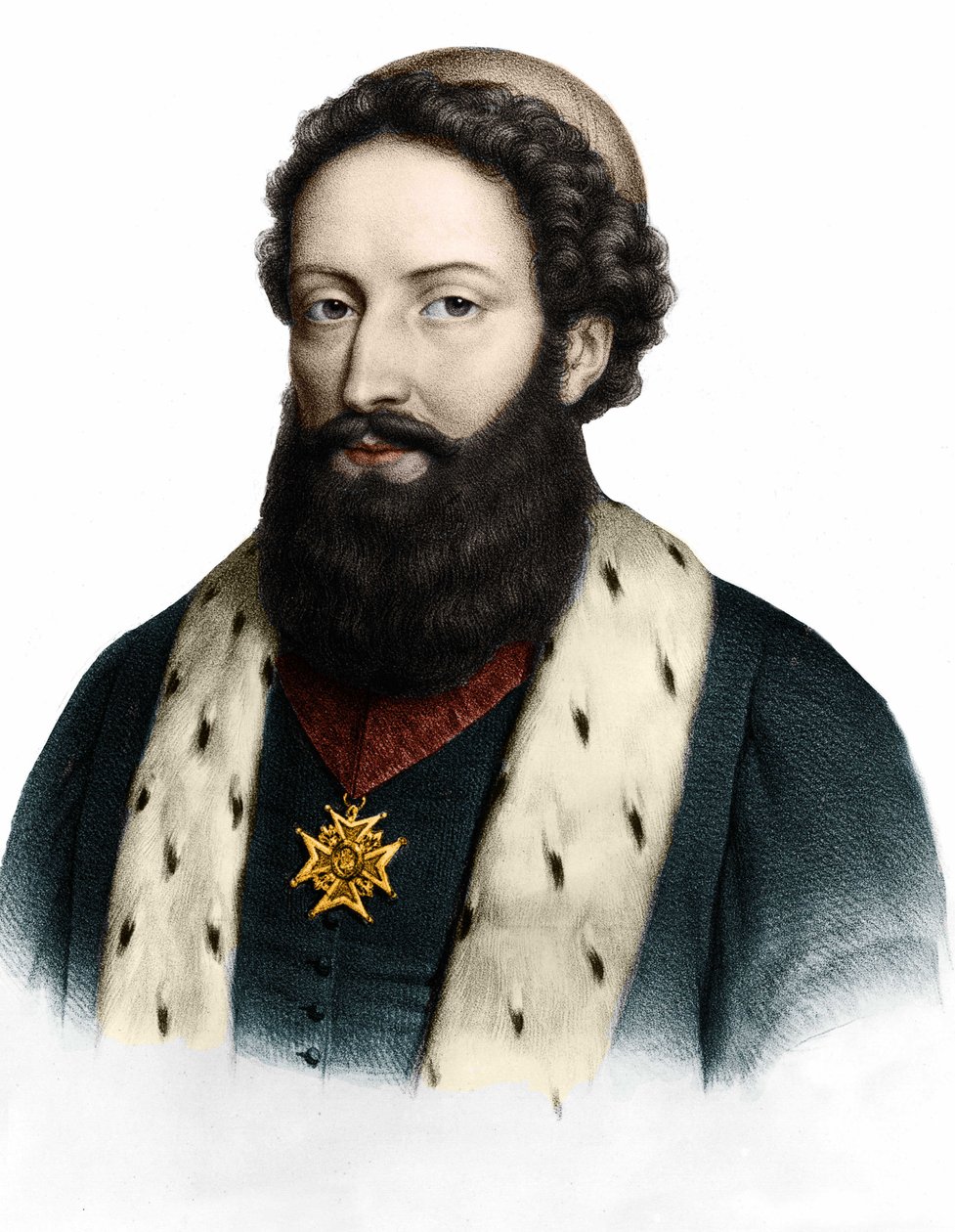 Joseph Pitton de Tournefort (1656-1708) francia botanikus portréja. alkotó: Unknown artist
