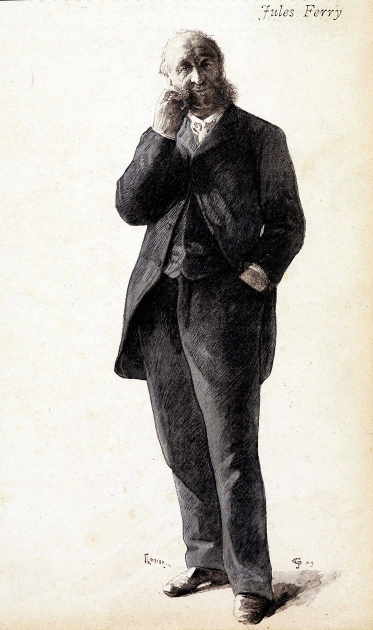 Jules Ferry portréja, 1880 körül alkotó: Unknown artist