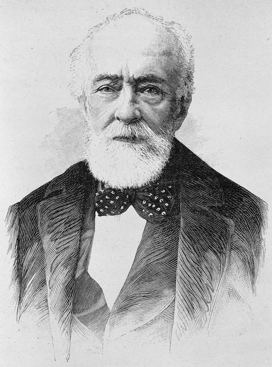 Kossuth Lajos (1802 - 1894) arcképe. század végi metszet a „Histoire de France”-ban, H. Martin. alkotó: Unknown artist