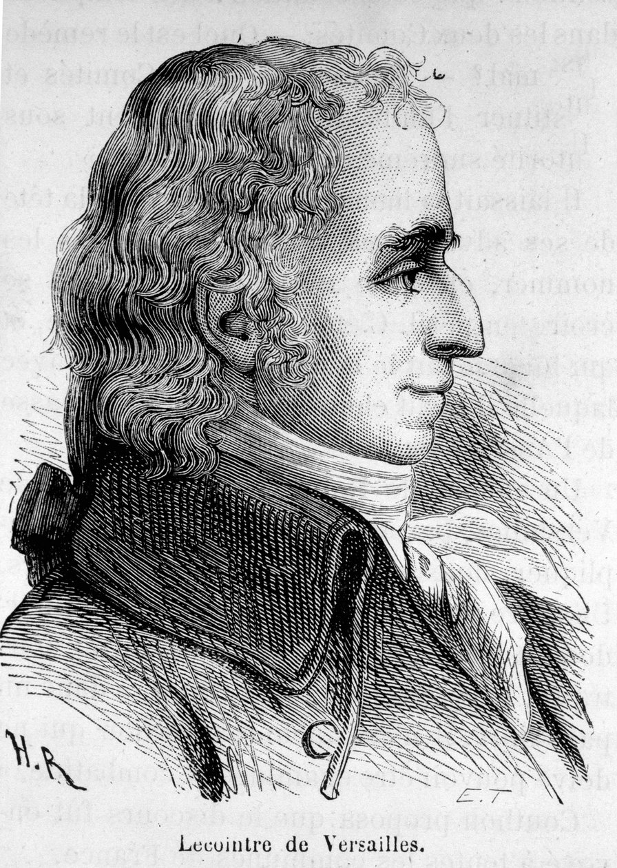 Laurent Lecointre dit Lecointre de Versailles (1742-1805) francia politikus portréja. alkotó: Unknown artist