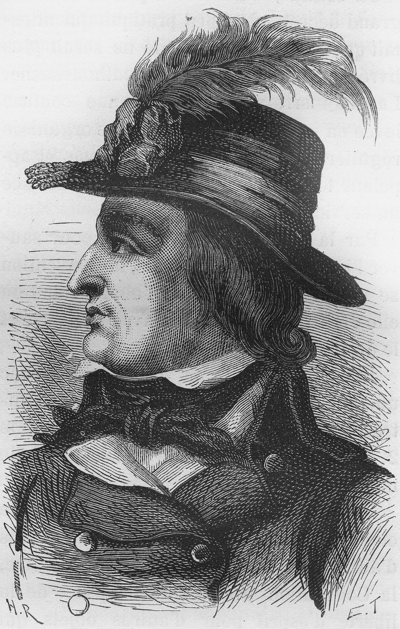 Lazare Nicolas Marguerite Carnot (1753-1823) francia politikus portréja. alkotó: Unknown artist