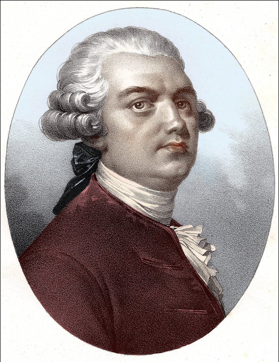 Lekain portréja (Henri Louis Cain (Henri-Louis Le Kain) (1729-1778) alkotó: Unknown artist
