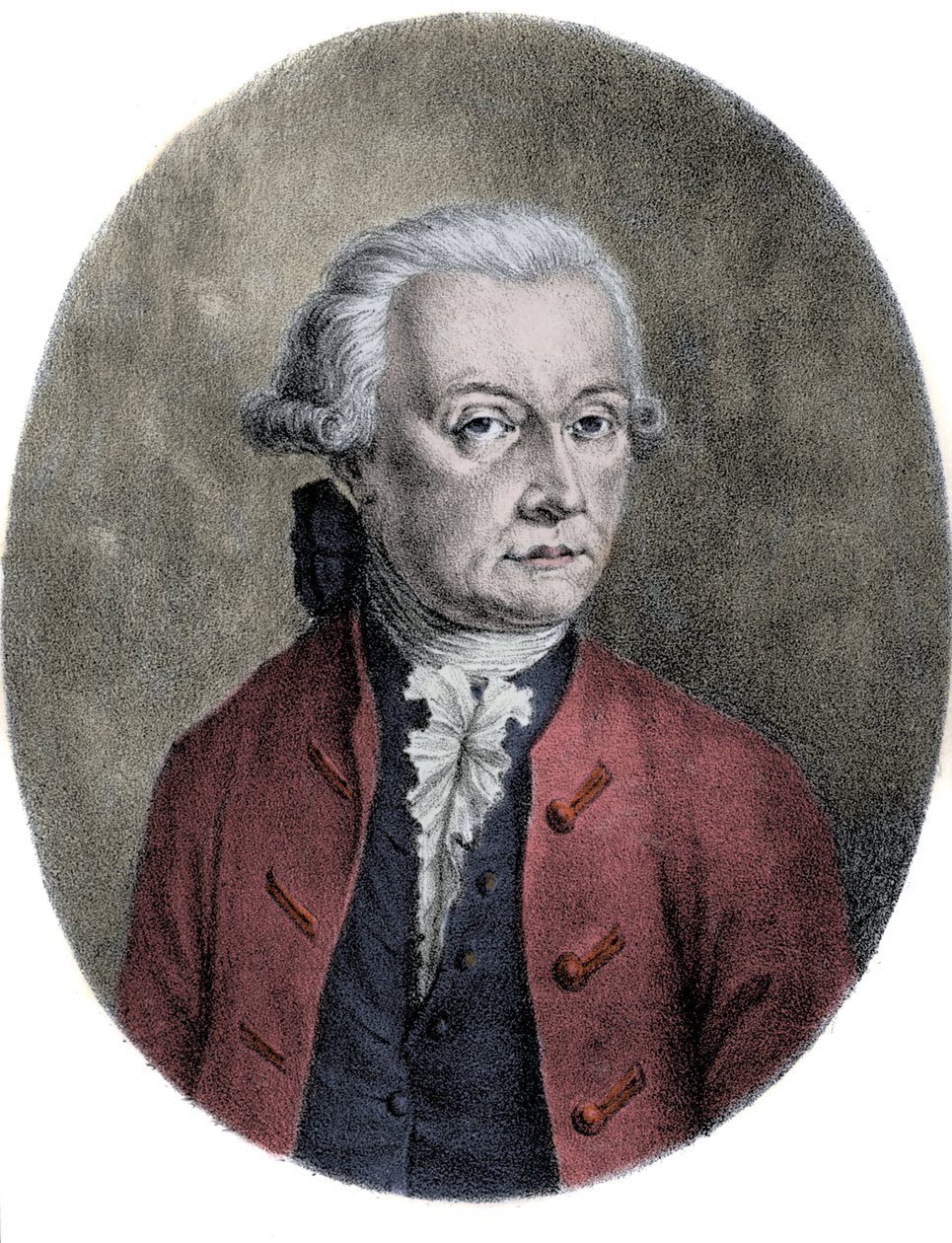 Leopold Mozart (1719-1787), Wolfgang Amadeus Mozart (1756-1791) apja portréja. alkotó: Unknown artist