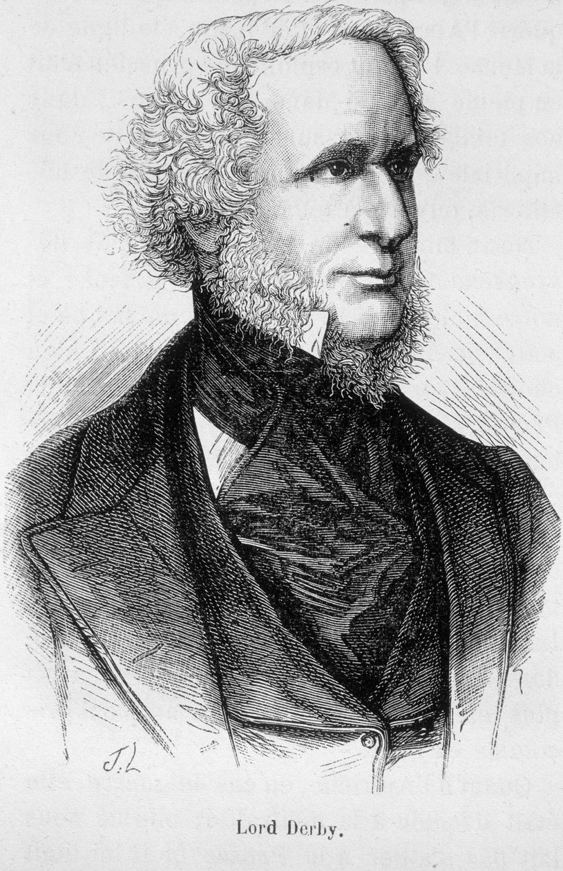 Lord Derby portréja alkotó: Unknown artist
