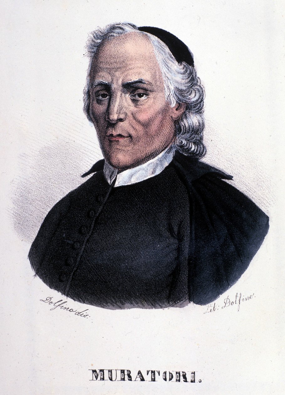 Louis Antoine Muratori portréja alkotó: Unknown artist