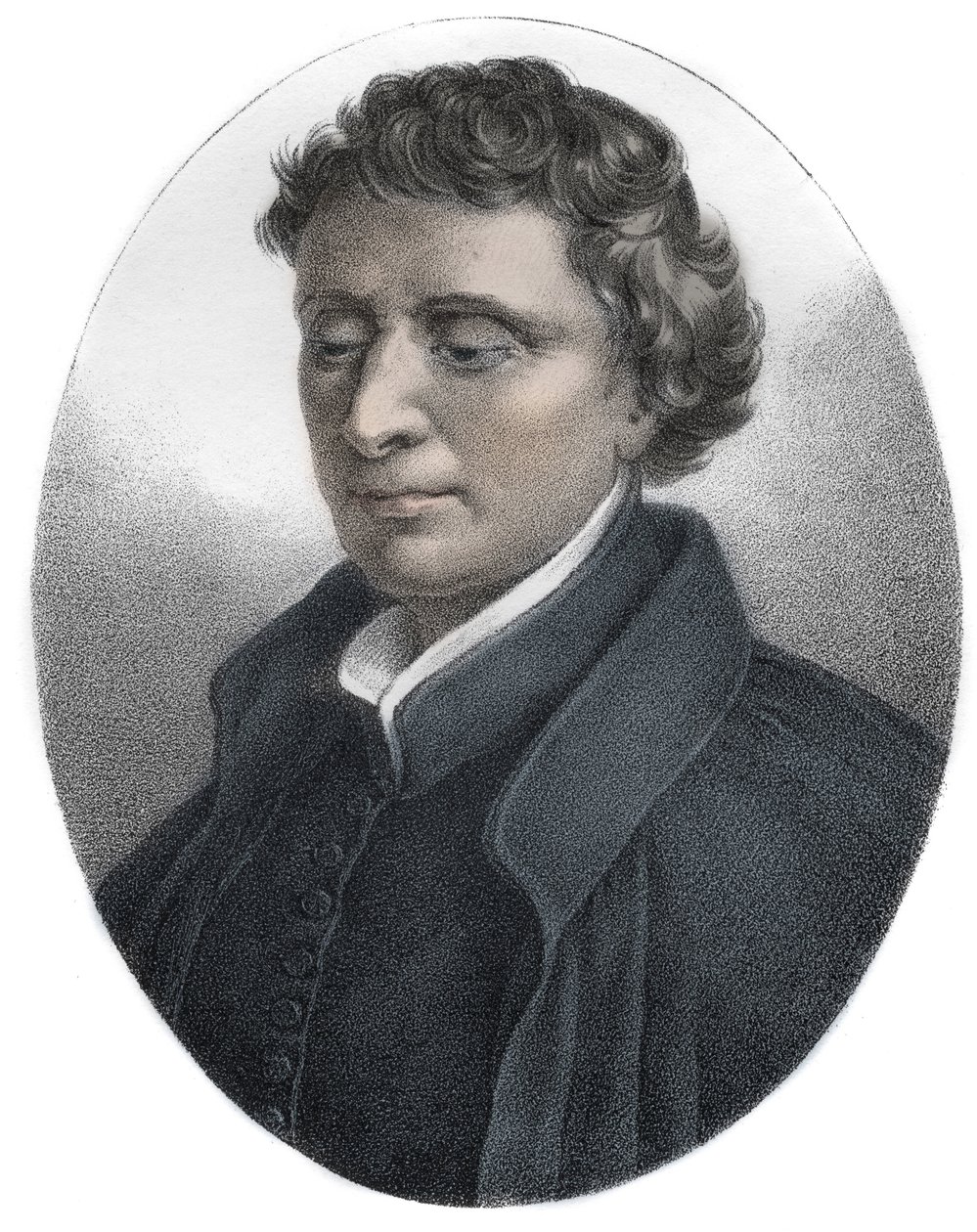 Louis Bourdaloue (1632-1704) jezsuita ferences metszet portréja - alkotó: Unknown artist