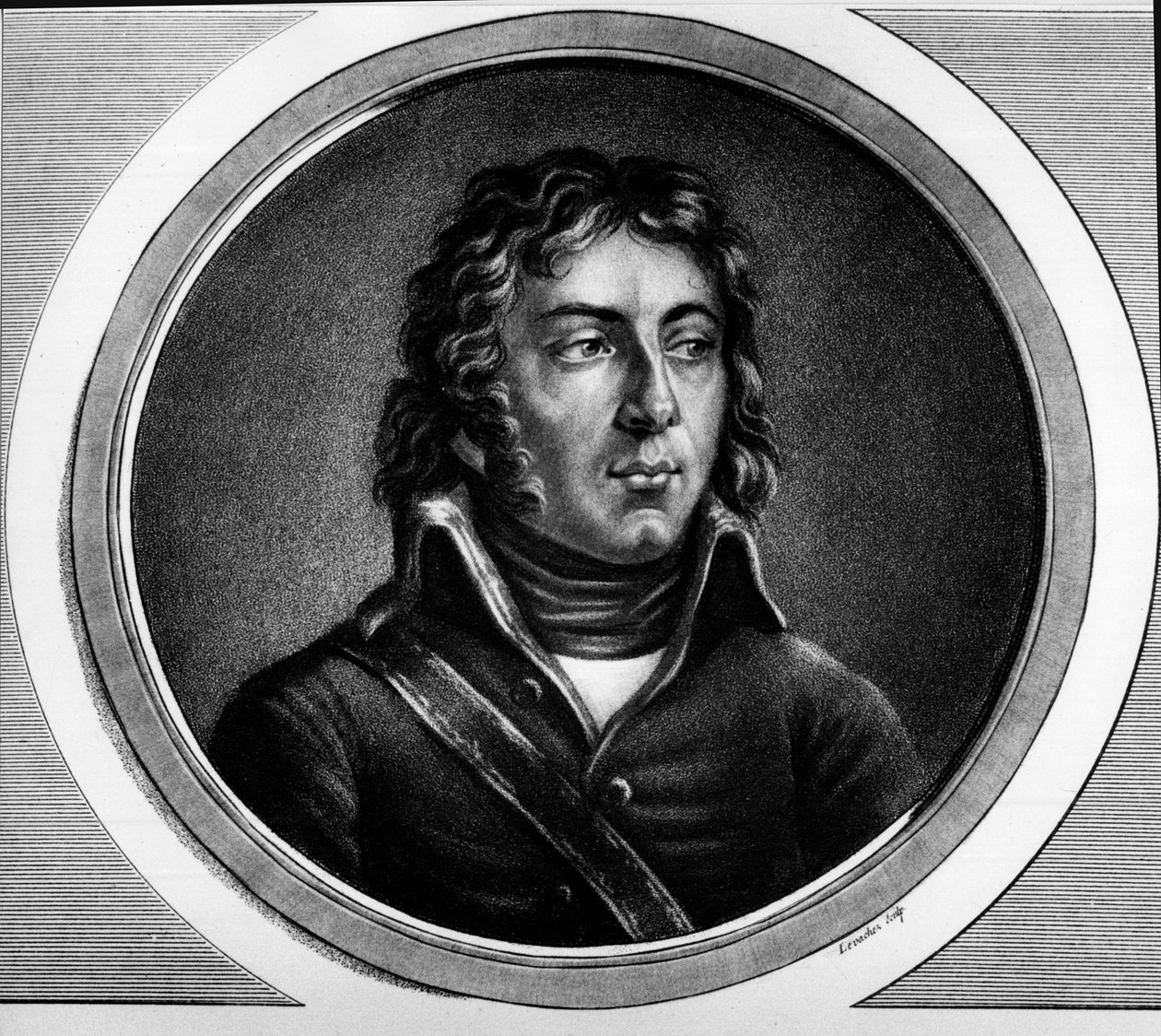 Louis Charles Antoine Desaix de Veygoux (1768-1800), francia tábornok portréja. „A francia forradalom történelmi képeinek teljes gyűjteménye, három kötetben.” 1804. alkotó: Unknown artist