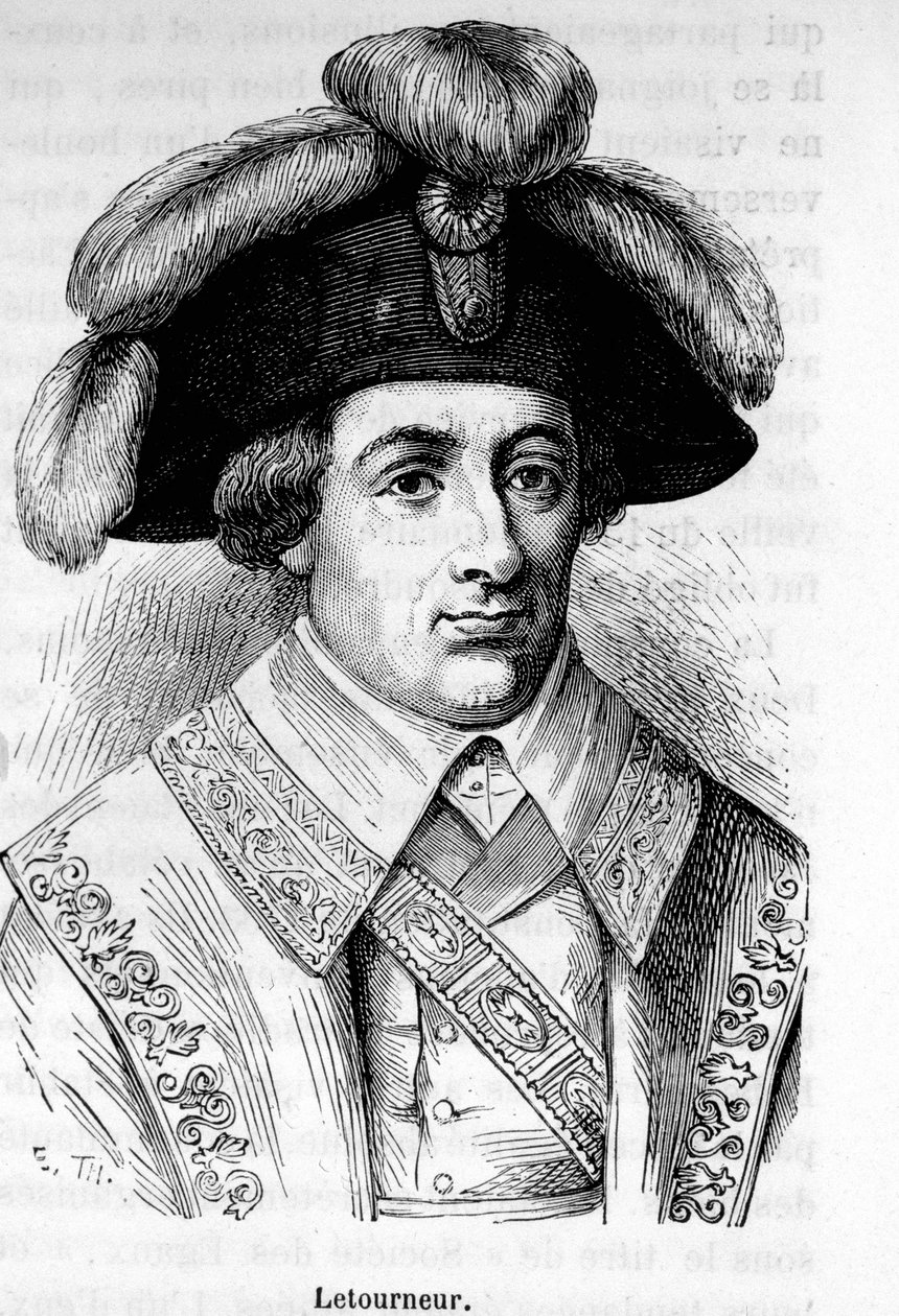 Louis Francois Letourneur (1751-1817) francia politikus portréja. alkotó: Unknown artist