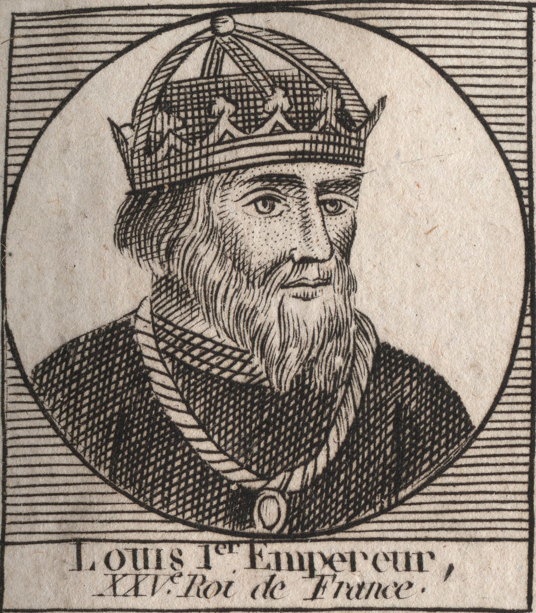 I. Lajos „Jámbor” portréja alkotó: Unknown artist