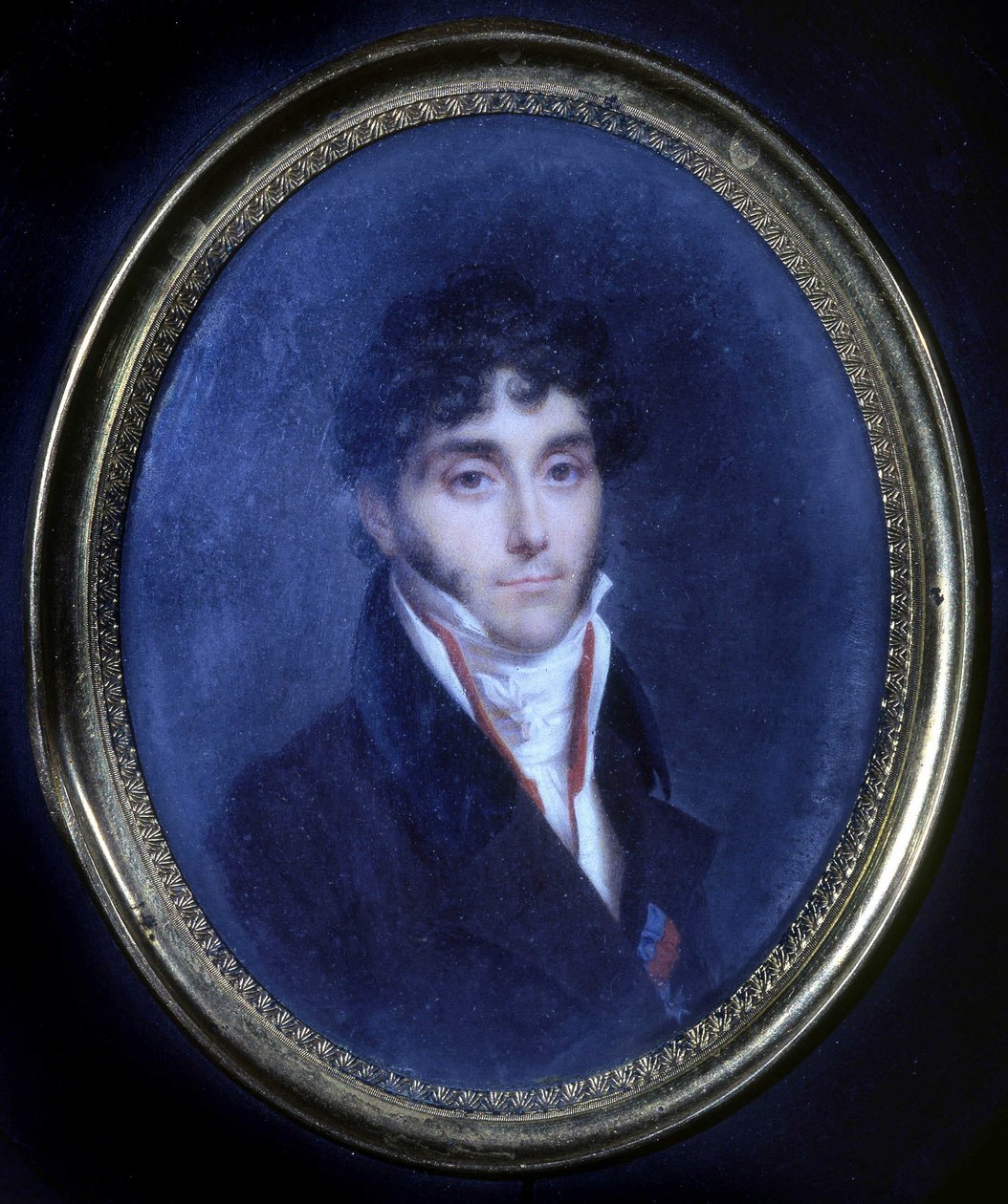 Louis Mathieu, Molè grófjának (1781-1855) portréja, medál alkotó: Unknown artist