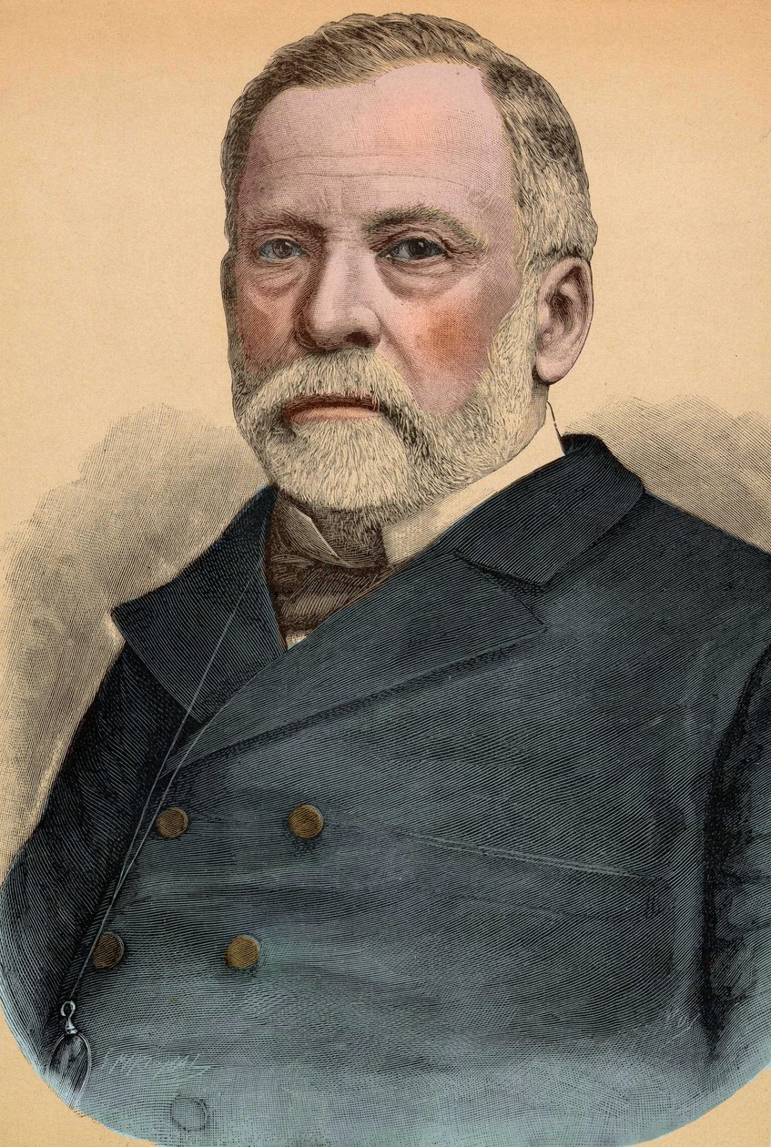 Louis Pasteur (1822-1895) francia kémikus és biológus portréja. alkotó: Unknown artist