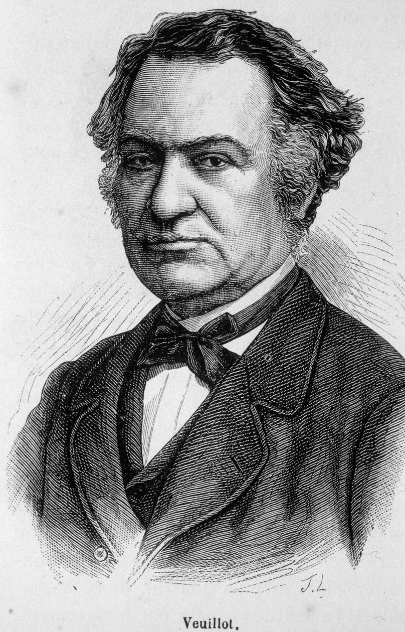 Louis Veuillot francia katolikus újságíró (1813-1883), a „L