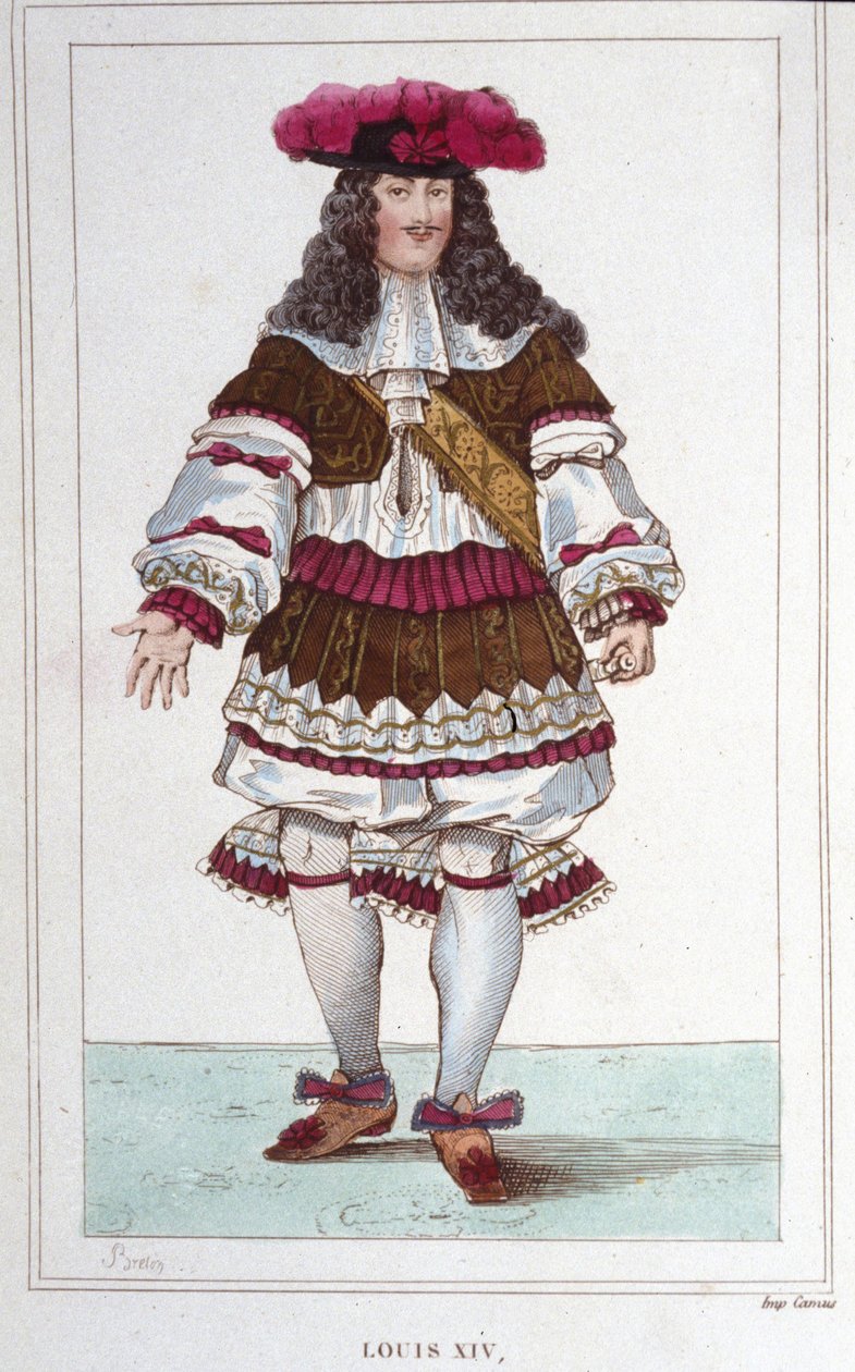 XIV. Lajos (1638-1715), francia király portréja. alkotó: Unknown artist