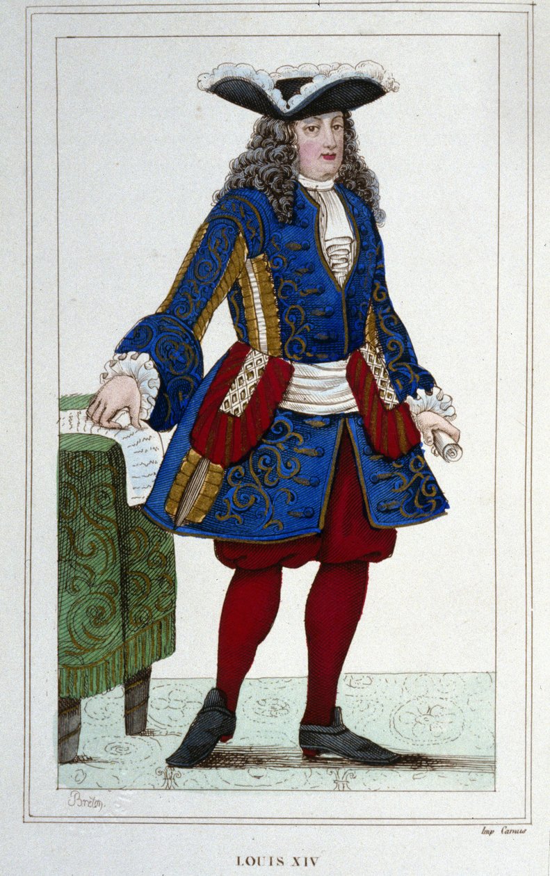 XIV. Lajos (1638-1715), francia király portréja. alkotó: Unknown artist
