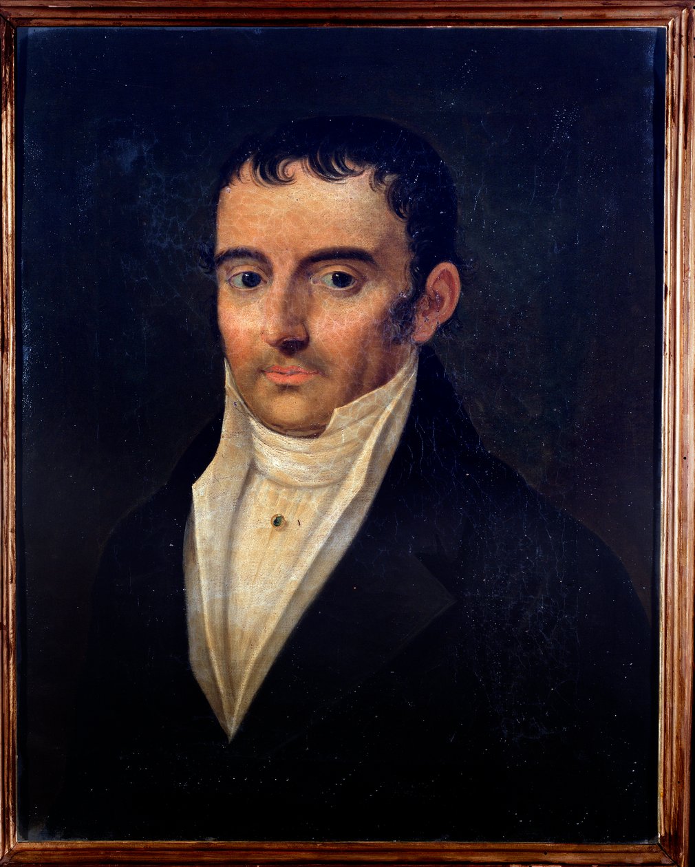 Ludovico (Lodovico) Antonio Brizzi (1766-1837) olasz zenész portréja Anonymous festmény. 19. század. Bologna, polgári bibliográfiai múzeum alkotó: Unknown artist