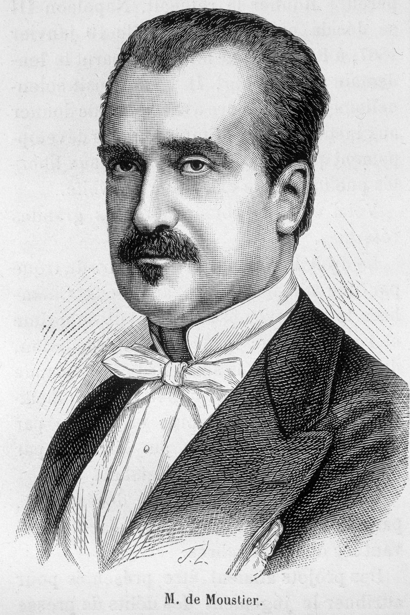 M. de Moustier portréja alkotó: Unknown artist