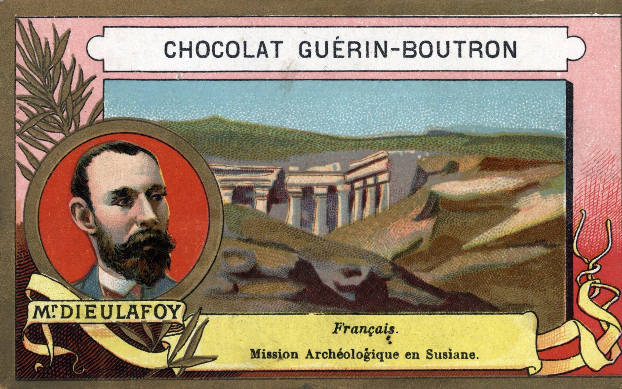Marcel Auguste Dieulafoy portréja alkotó: Unknown artist