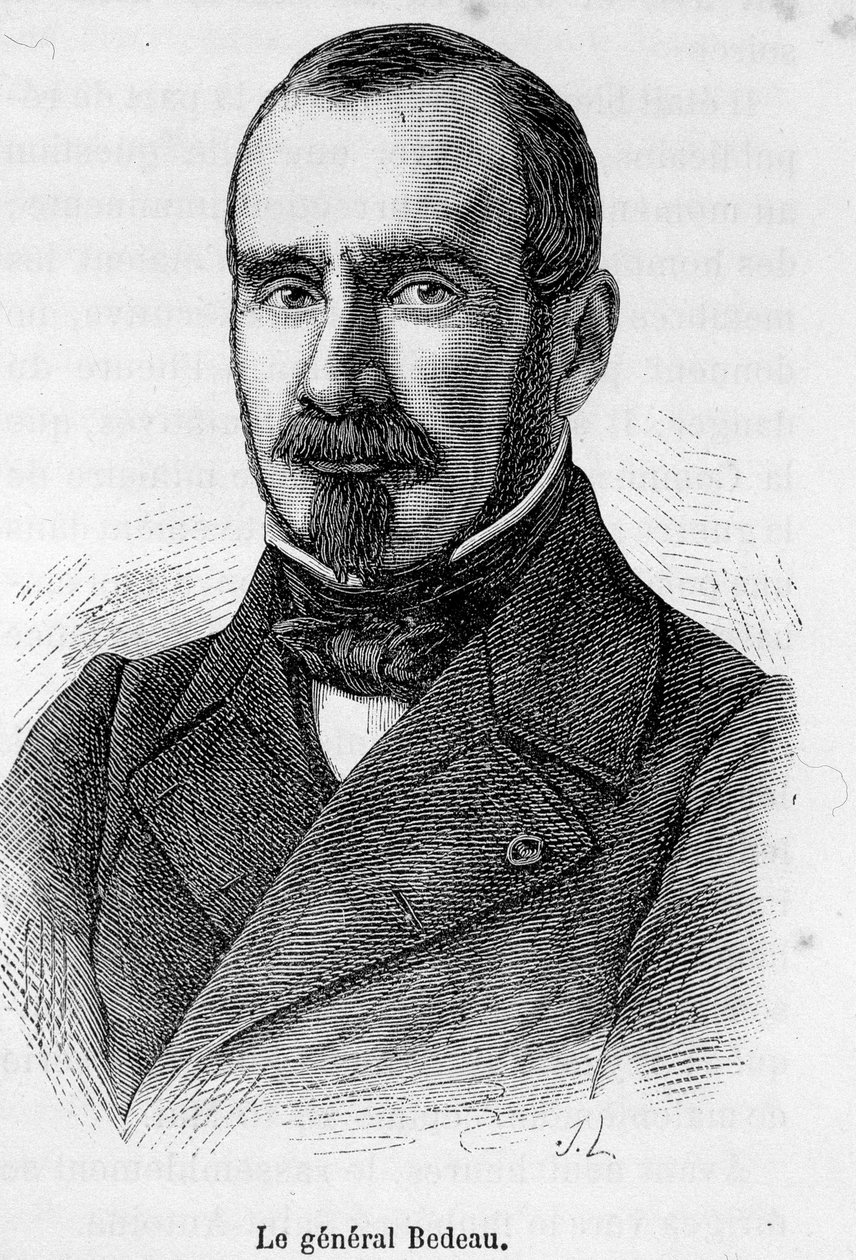 Marie Alphonse Bedeau francia tábornok (1804-1863) portréja. alkotó: Unknown artist