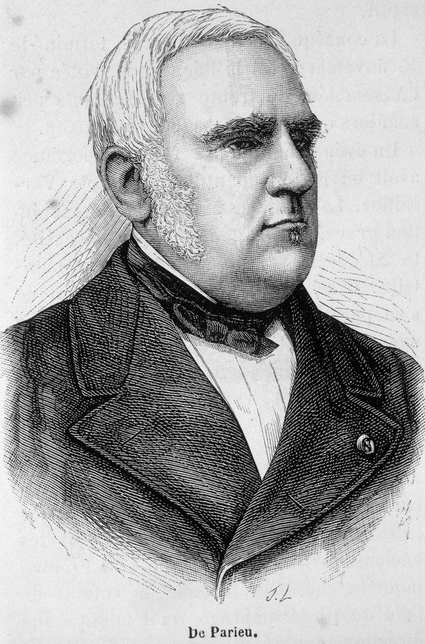 Marie Louis Esquirou de Parieu francia politikus (1815-1893) portréja alkotó: Unknown artist